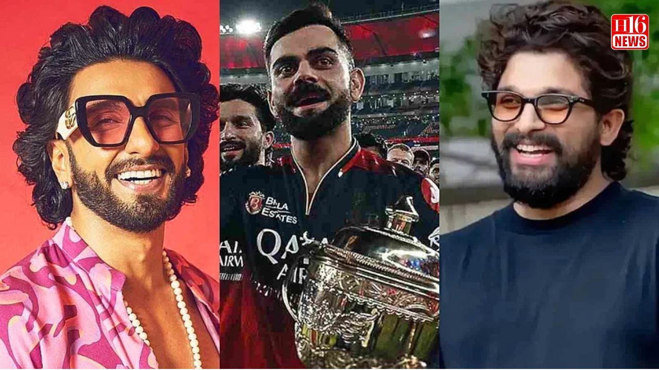 Indian film stars celebrated RCB's historic IPL win